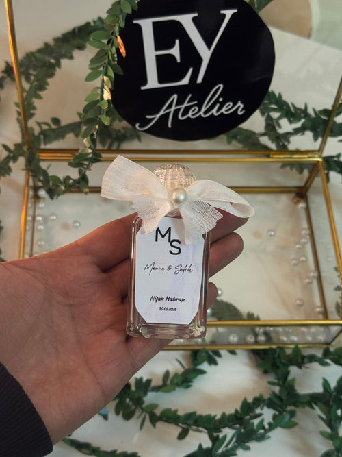 İsme Özel Nişan Kolonyası - Plastik Şişe