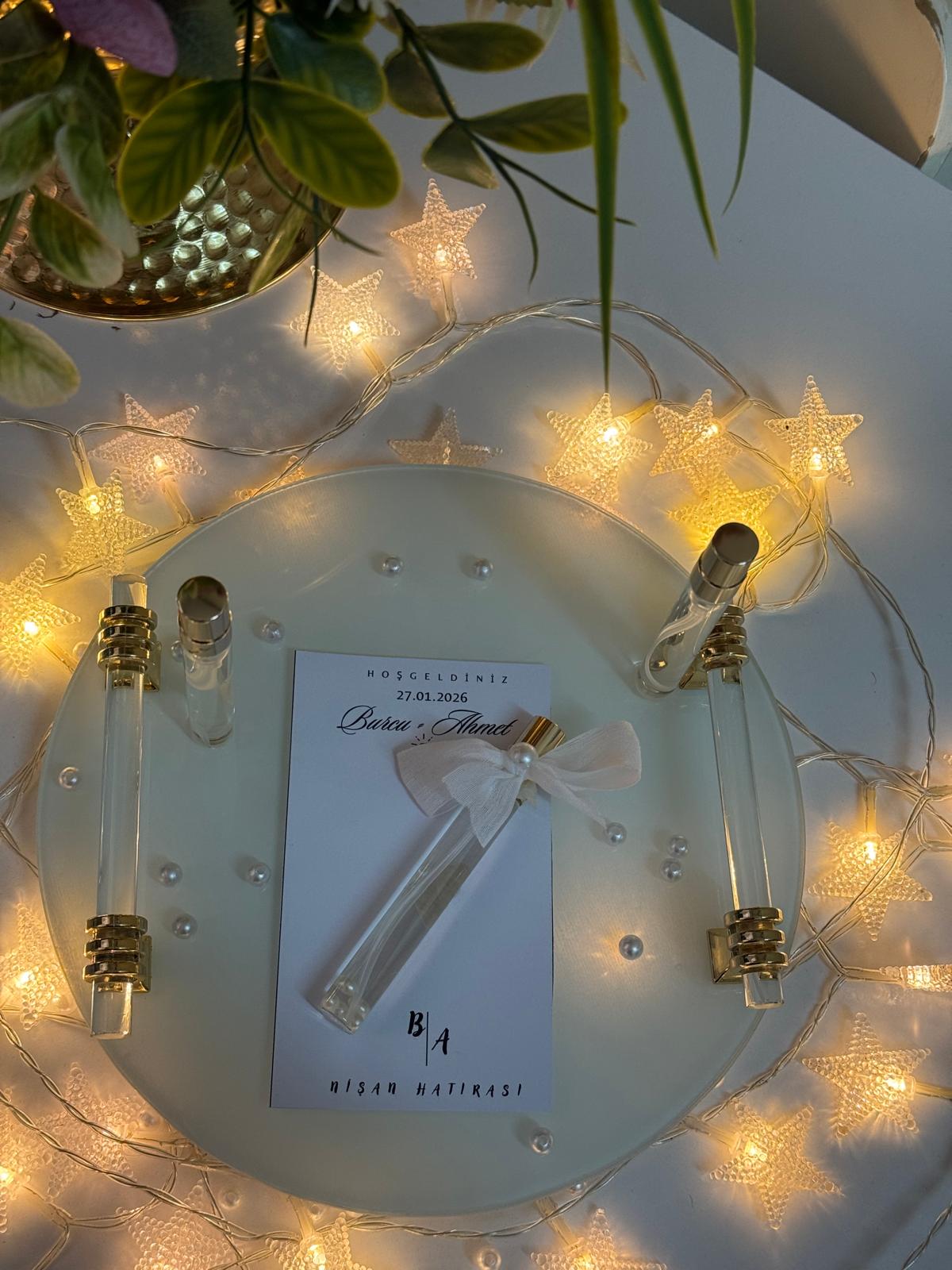 Nişan Hediyeliği-Cam Şişe