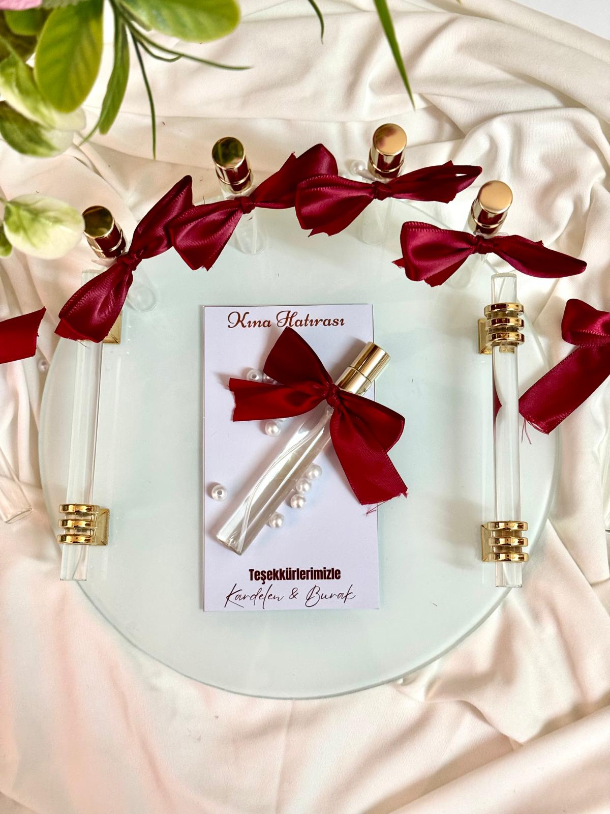 KINA HATIRASI-İNCİLİ HEDİYELİK KOLONYA